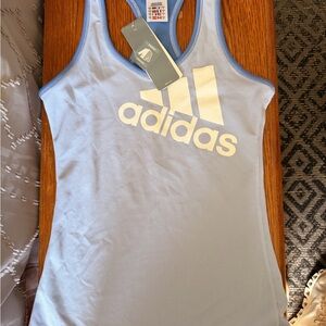 Adidas Climacool Racerback Tank Top Light Blue NWT Women’s